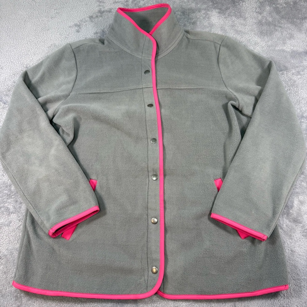 Susan Graver Weekend Women’s Gray Fleece Jacket